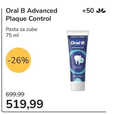 Oral B Advanced Plaque Control