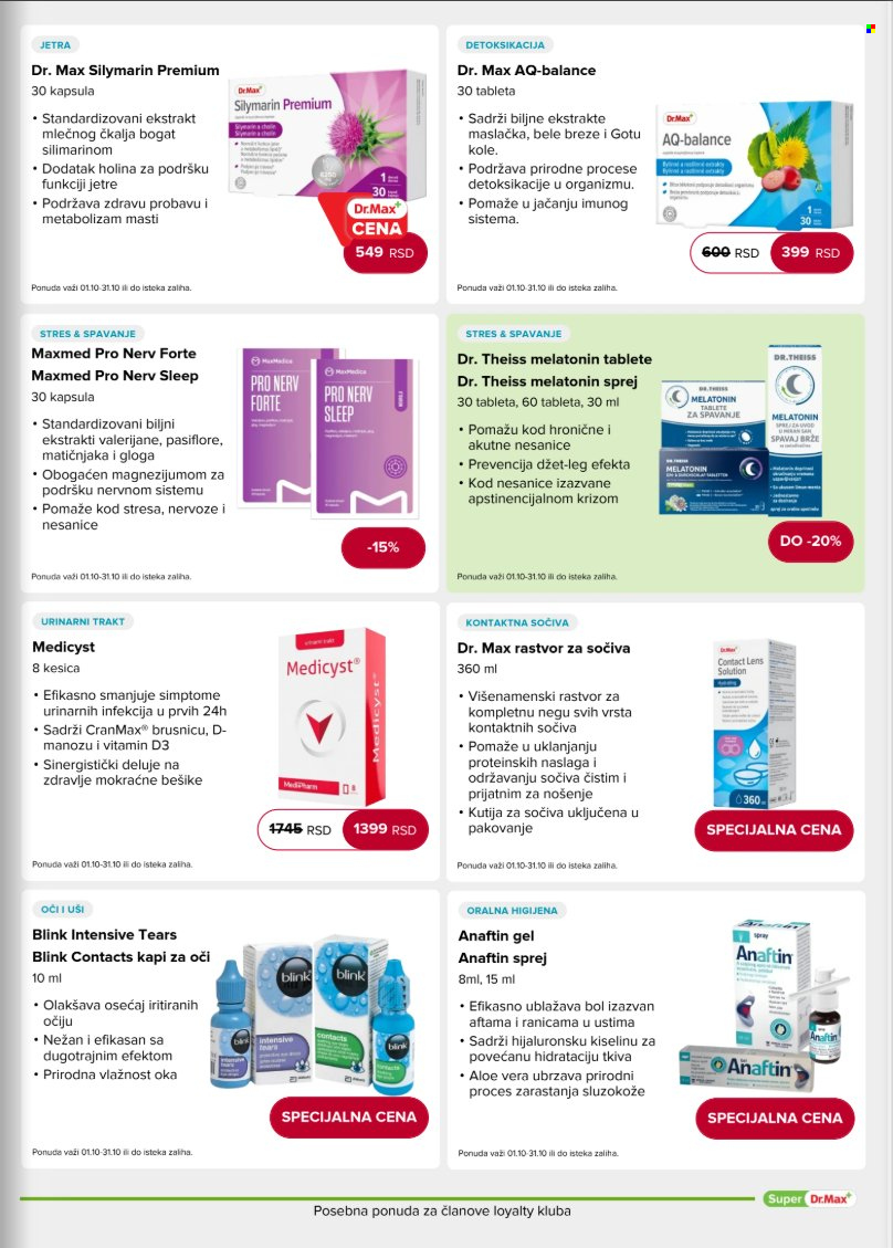 Dr.Max katalog - 01.10.2026 - 31.10.2026. Stranica 15