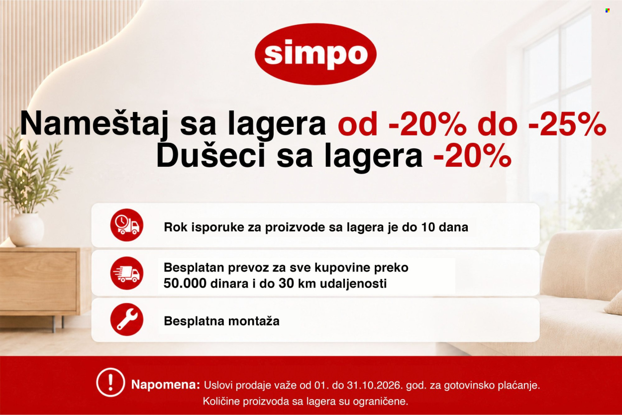Simpo katalog - 01.10.2026 - 31.10.2026. Stranica 1