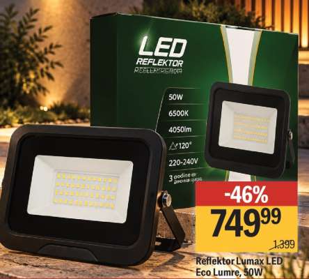 Reflektor Lumax LED Eco Lumre, 50W