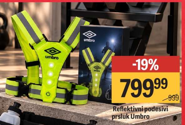 Reflektivni podesivi prsluk Umbro