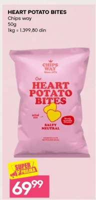 HEART POTATO BITES