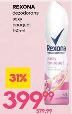 REXONA dezodorans sexy bouquet 150ml