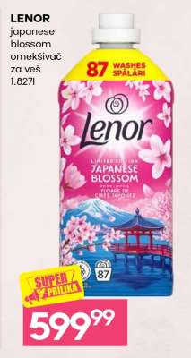 LENOR japanese blossom omekšivač za veš 1.827 l