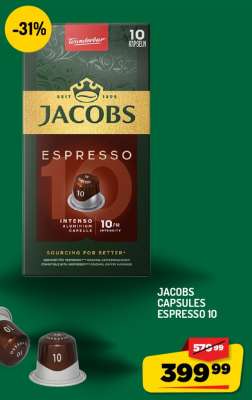 JACOBS CAPSULES ESPRESSO 10