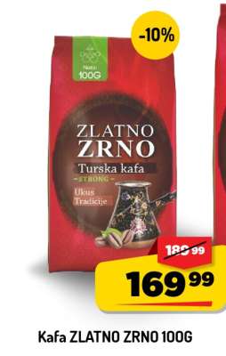 KAFA ZLATNO ZRNO 100G