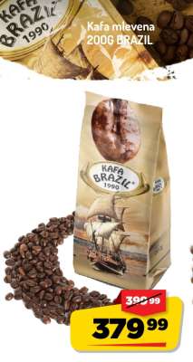 Kafa mlevena 200G BRAZIL