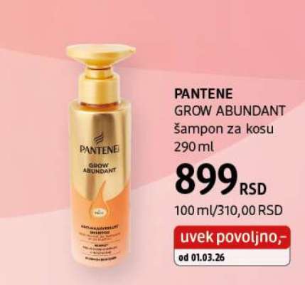 PANTENE GROW ABUNDANT