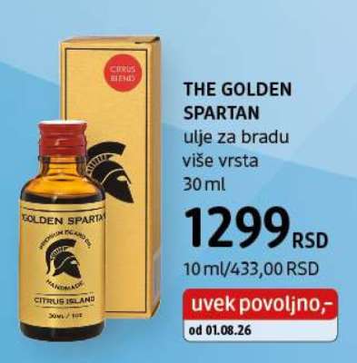 THE GOLDEN SPARTAN