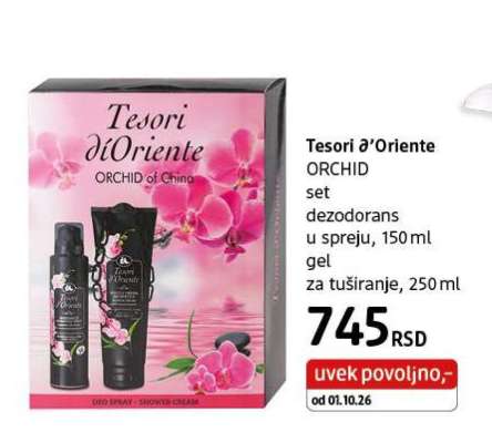 Tesori d’Oriente ORCHID