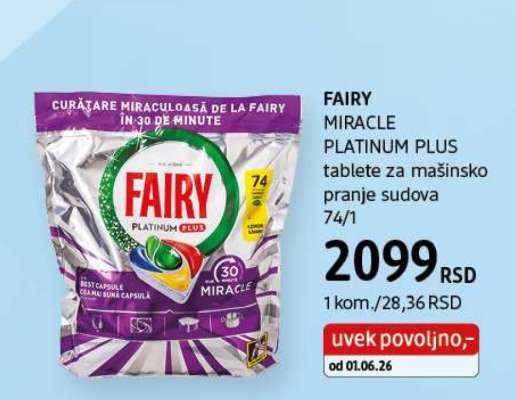 FAIRY MIRACLE PLATINUM PLUS
