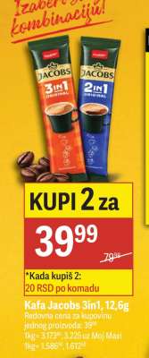 Kafa Jacobs 3in1, 12,6g