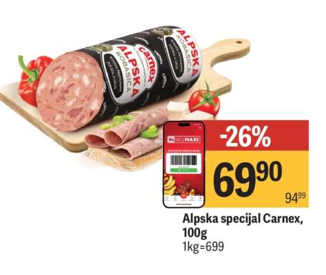 Alpska specijal Carnex 100g