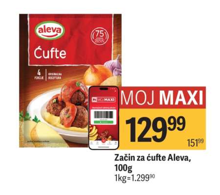 Začin za ćufte Aleva 100g