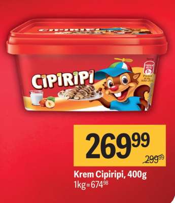 Krem Cipiripi 400g
