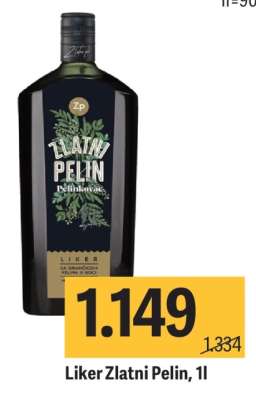 Liker Zlatni Pelin, 1l