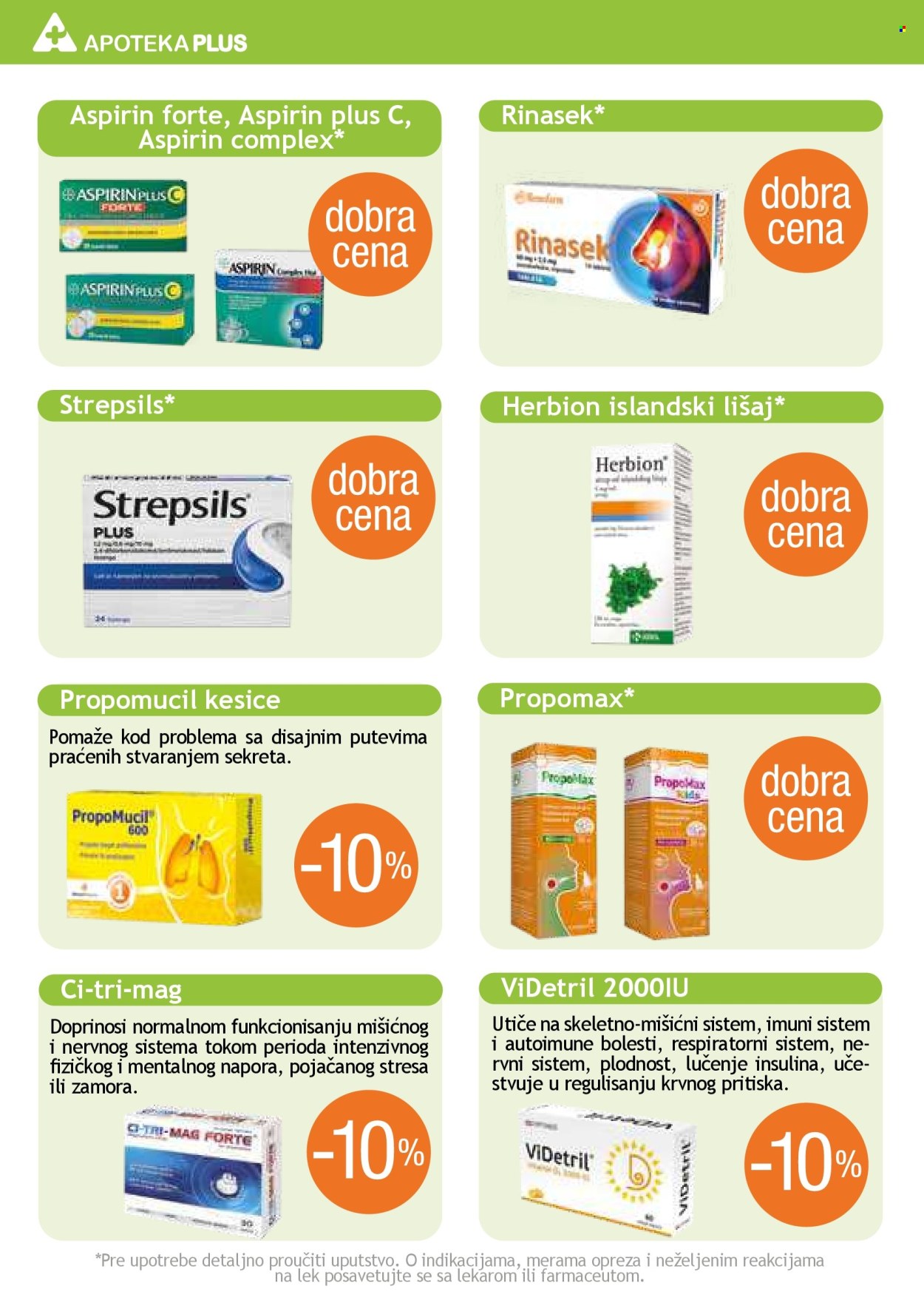 Apoteka Plus katalog - 01.10.2026 - 31.10.2026. Stranica 4