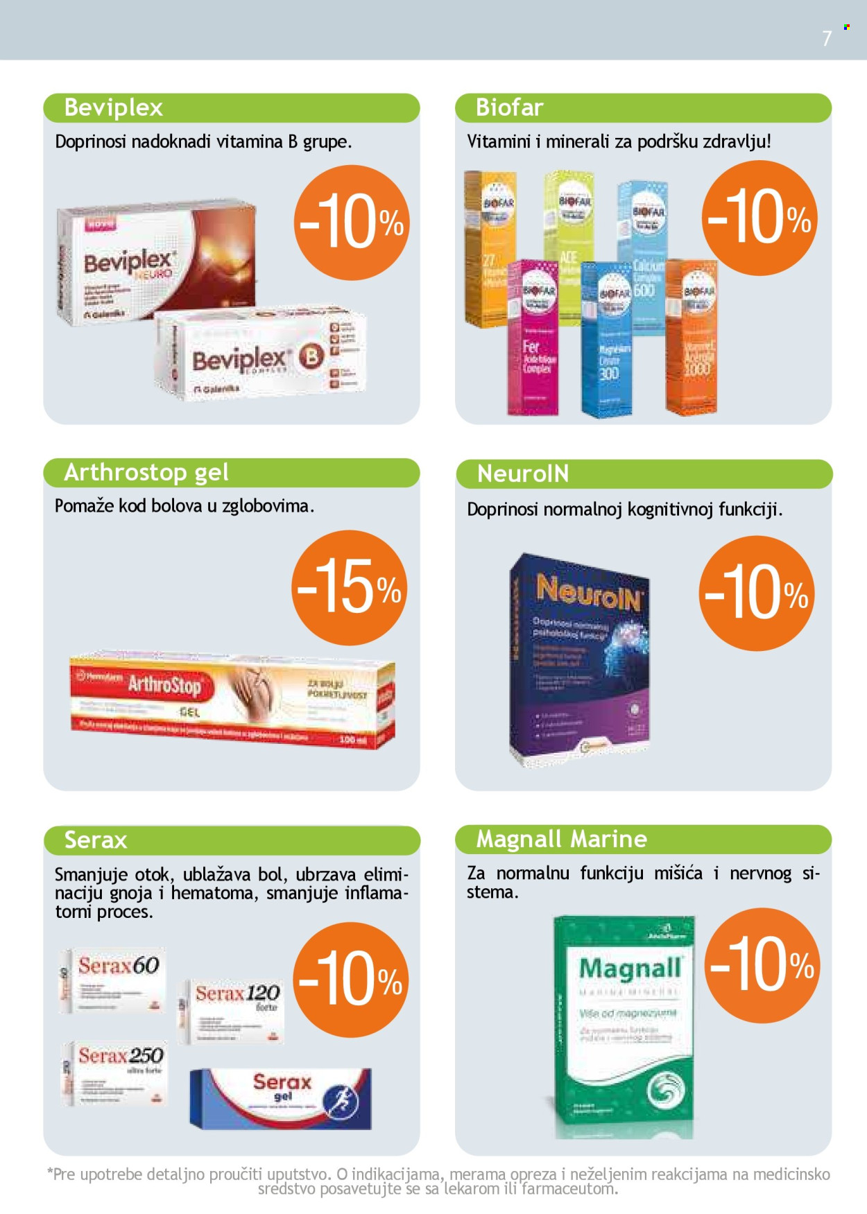 Apoteka Plus katalog - 01.10.2026 - 31.10.2026. Stranica 7