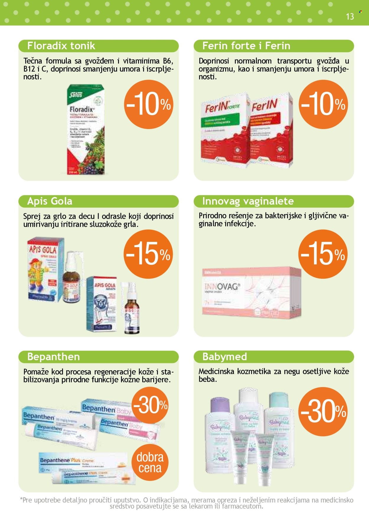 Apoteka Plus katalog - 01.10.2026 - 31.10.2026. Stranica 13