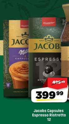 JACOBS CAPSULES ESPRESSO RISTRETTO 12