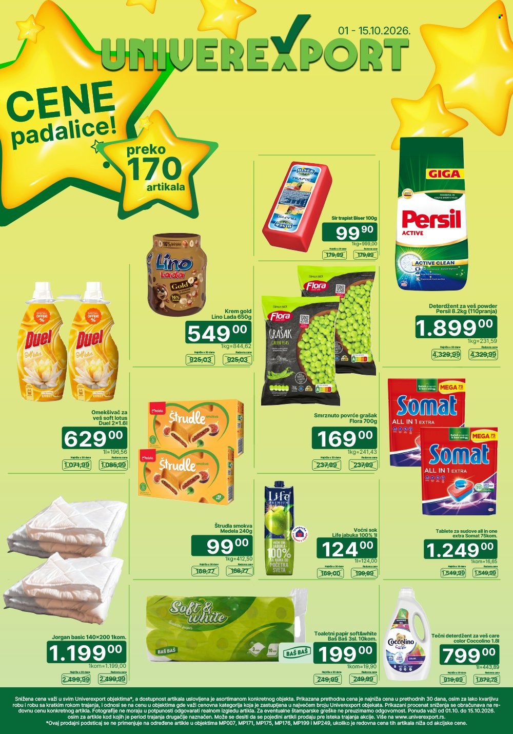 Univerexport katalog - 01.10.2026 - 15.10.2026. Stranica 1