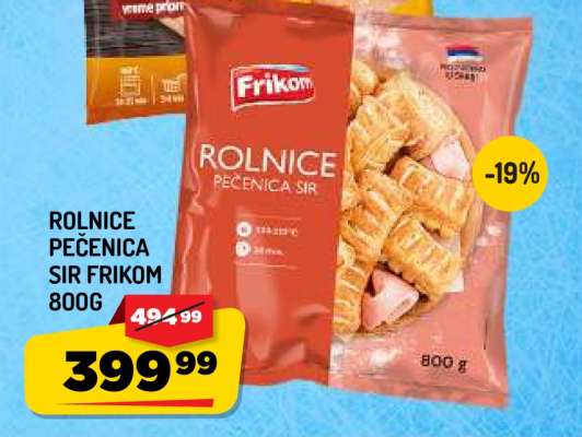 Rolnice pečenica sir Frikom 800g
