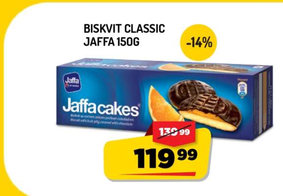 Biskvit classic Jaffa 150g
