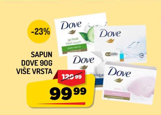 Sapun Dove 90g (više vrsta)