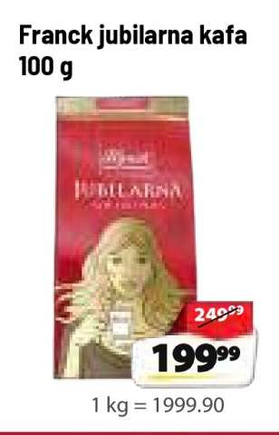 Franck Jubilarna kafa 100 g