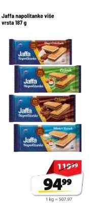 Jaffa napolitanke više vrsta 187 g