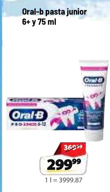 Oral-b pasta junior 6+ y 75 ml