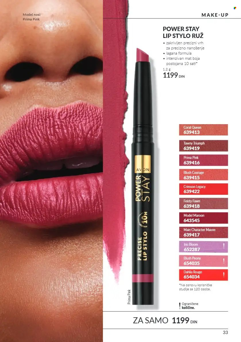 Avon katalog - 01.10.2026 - 31.10.2026. Stranica 33