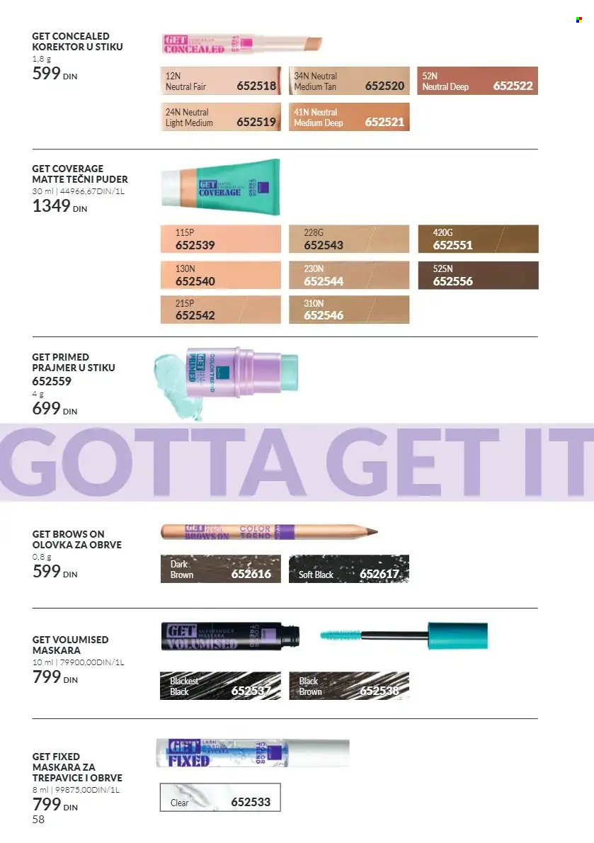 Avon katalog - 01.10.2026 - 31.10.2026. Stranica 58