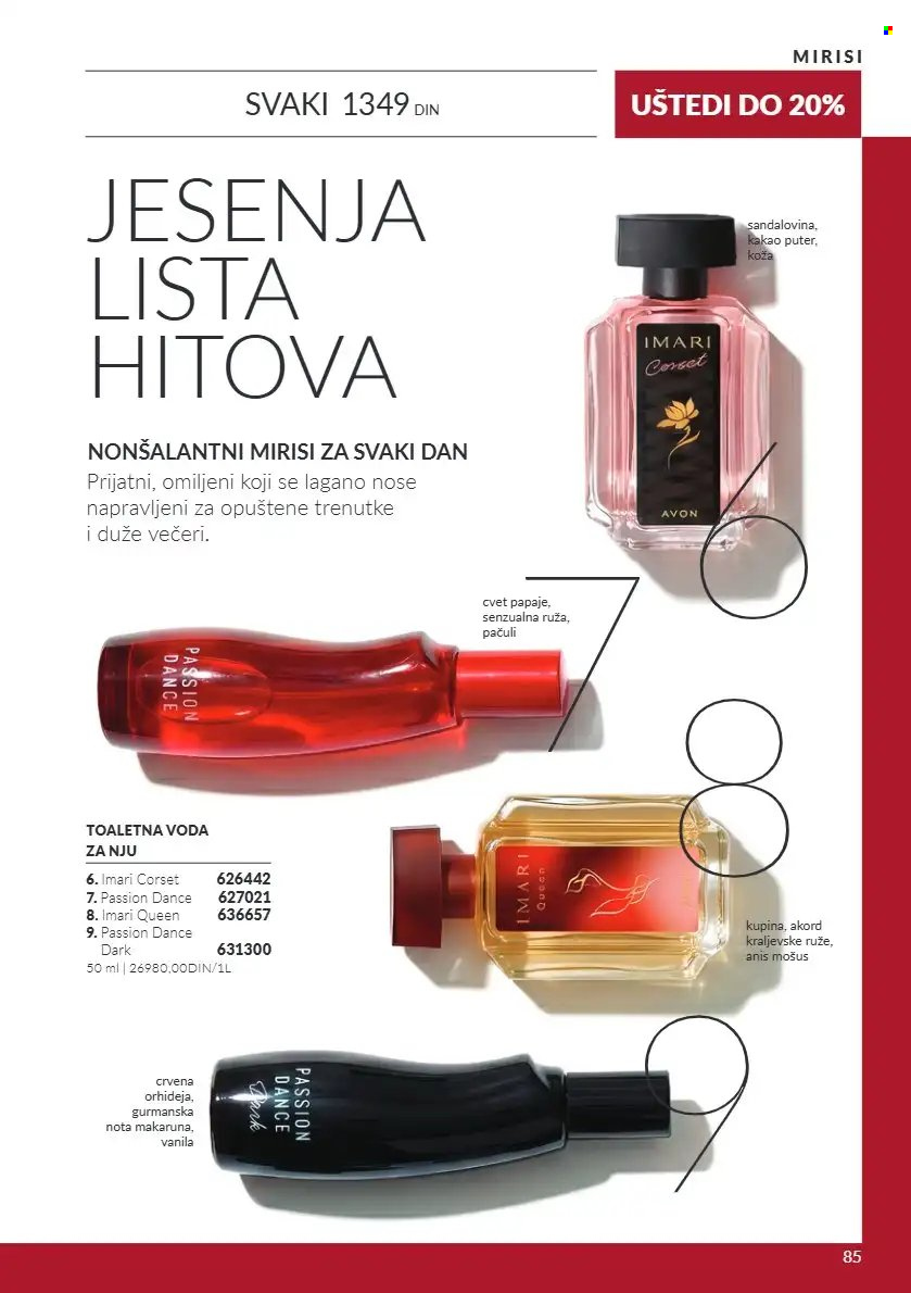 Avon katalog - 01.10.2026 - 31.10.2026. Stranica 85