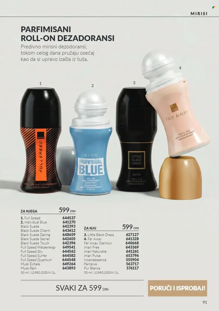 Avon katalog - 01.10.2026 - 31.10.2026. Stranica 91