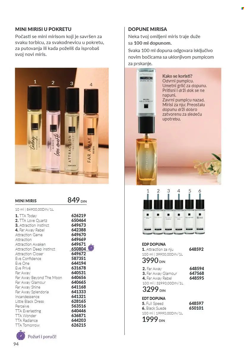 Avon katalog - 01.10.2026 - 31.10.2026. Stranica 94