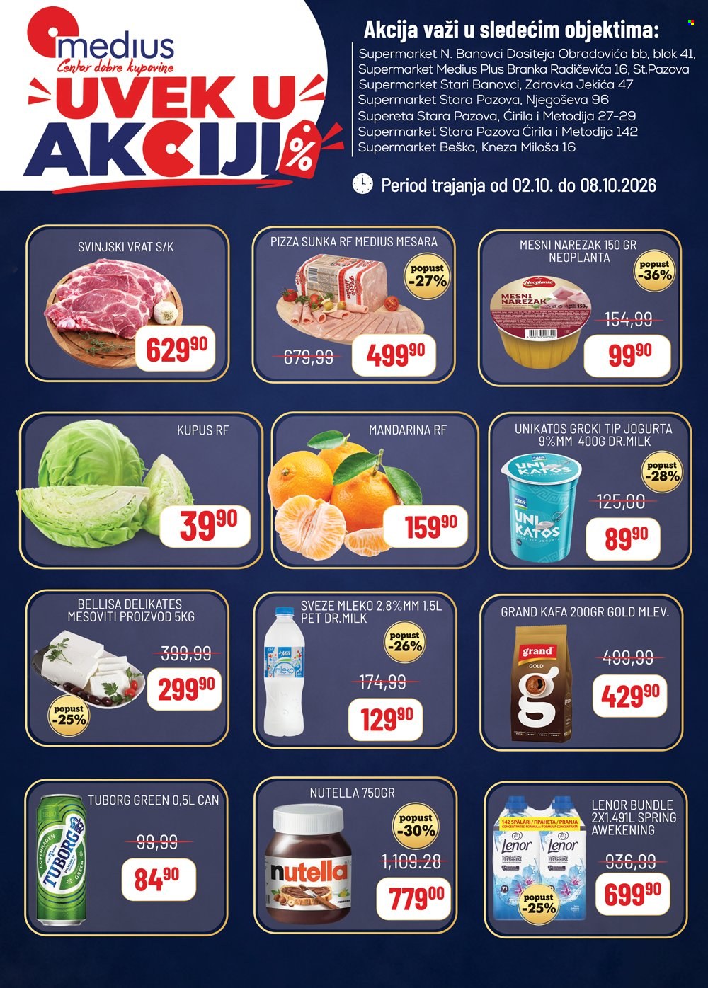 Medius katalog - 02.10.2026 - 08.10.2026. Stranica 1