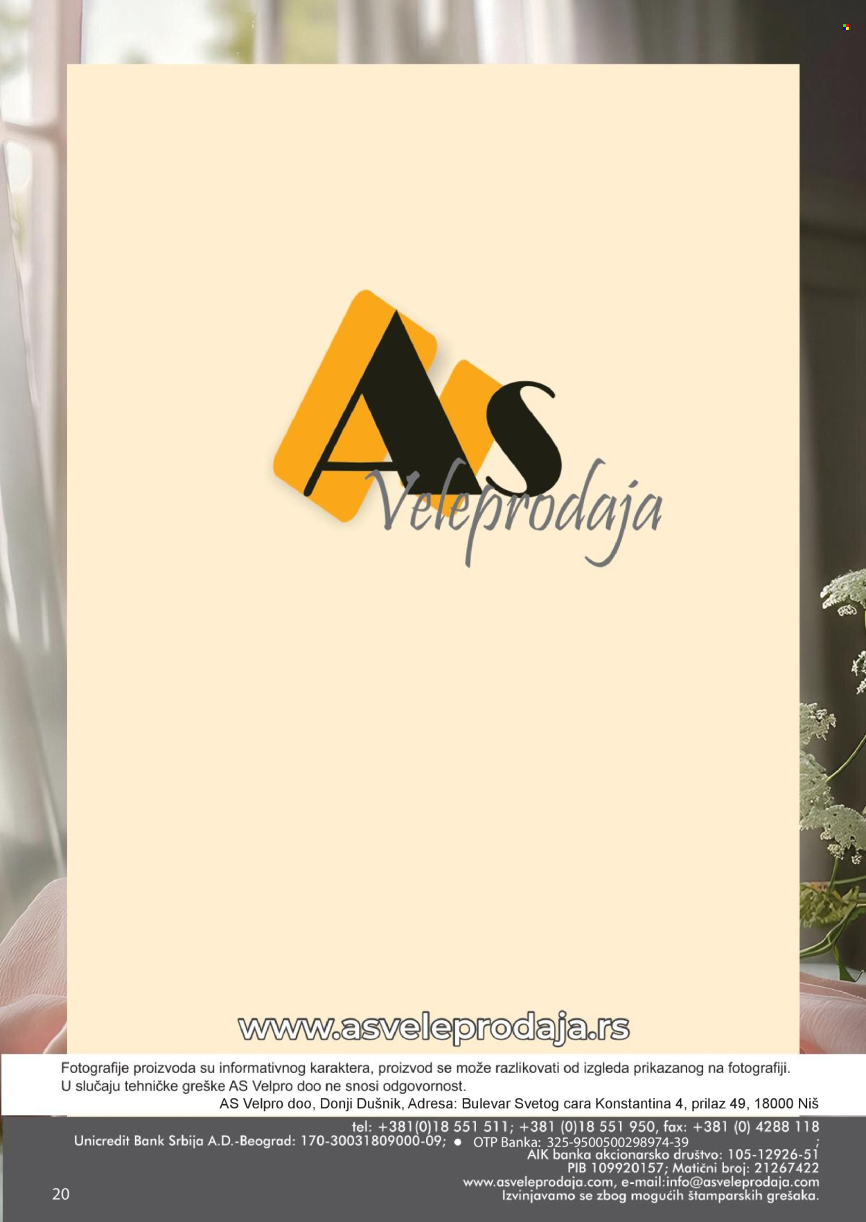 AS Veleprodaja katalog - 01.10.2026 - 31.10.2026. Stranica 16