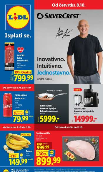 Lidl katalog - 08.10.2026 - 14.10.2026.