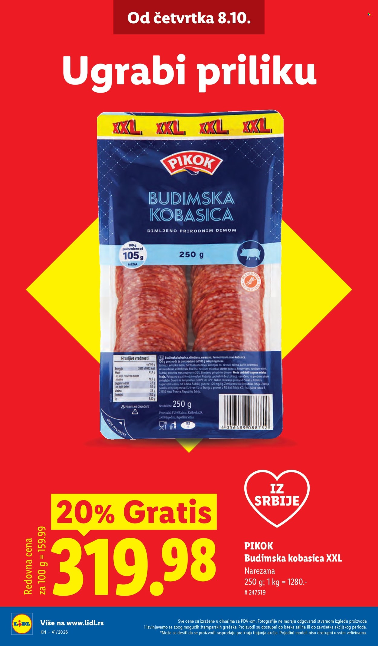 Lidl katalog - 08.10.2026 - 14.10.2026. Stranica 4