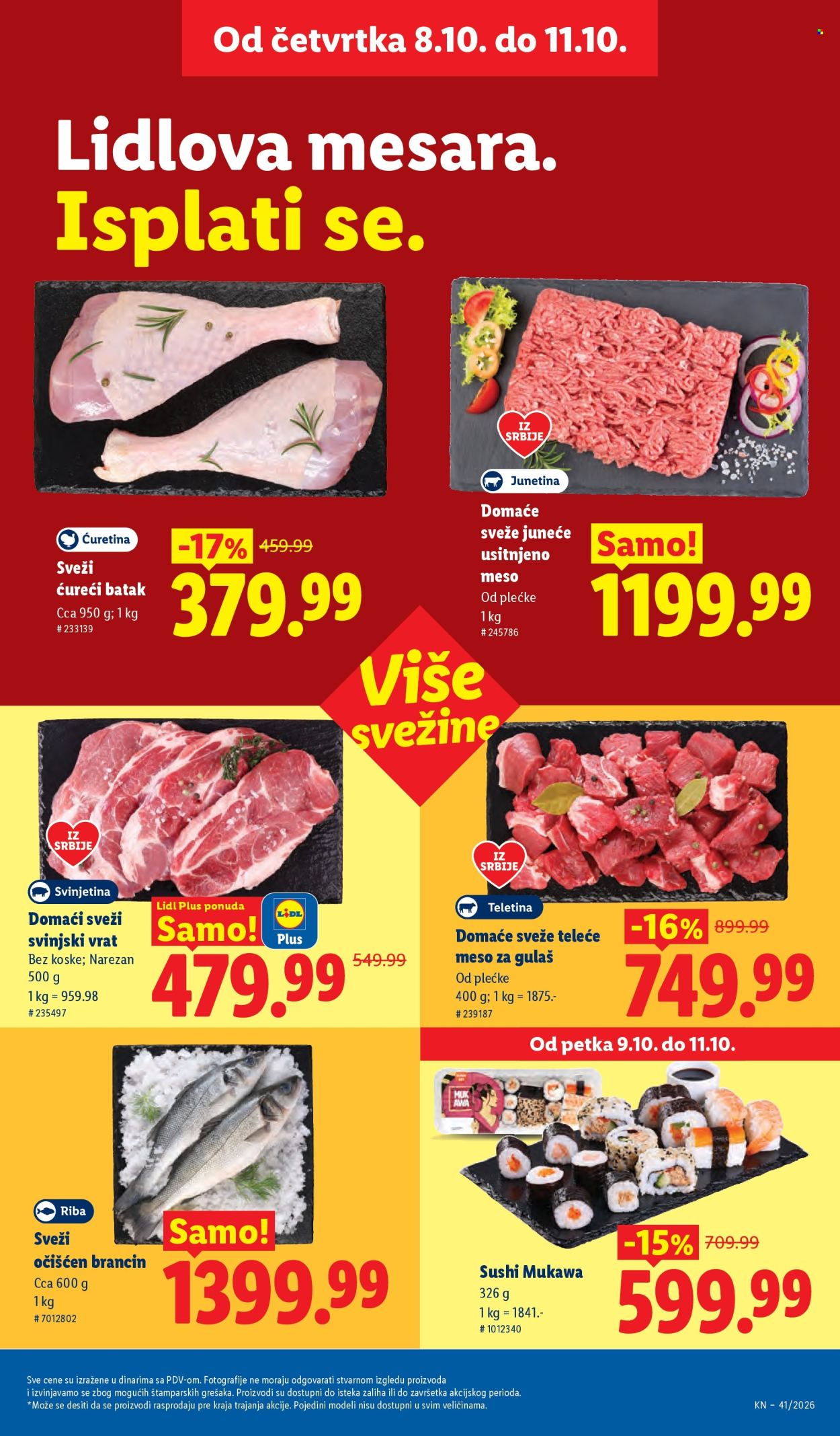 Lidl katalog - 08.10.2026 - 14.10.2026. Stranica 23