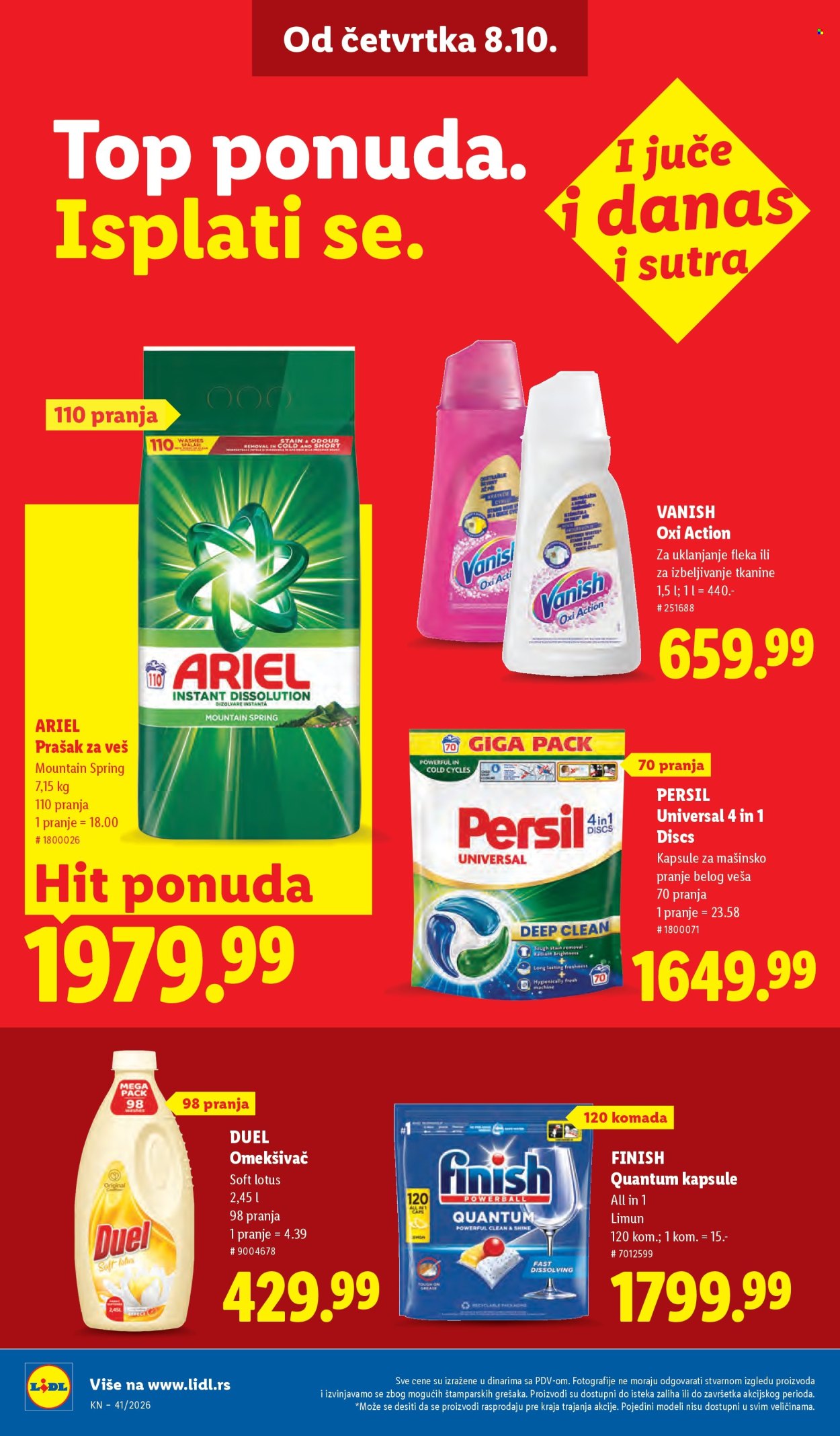 Lidl katalog - 08.10.2026 - 14.10.2026. Stranica 38