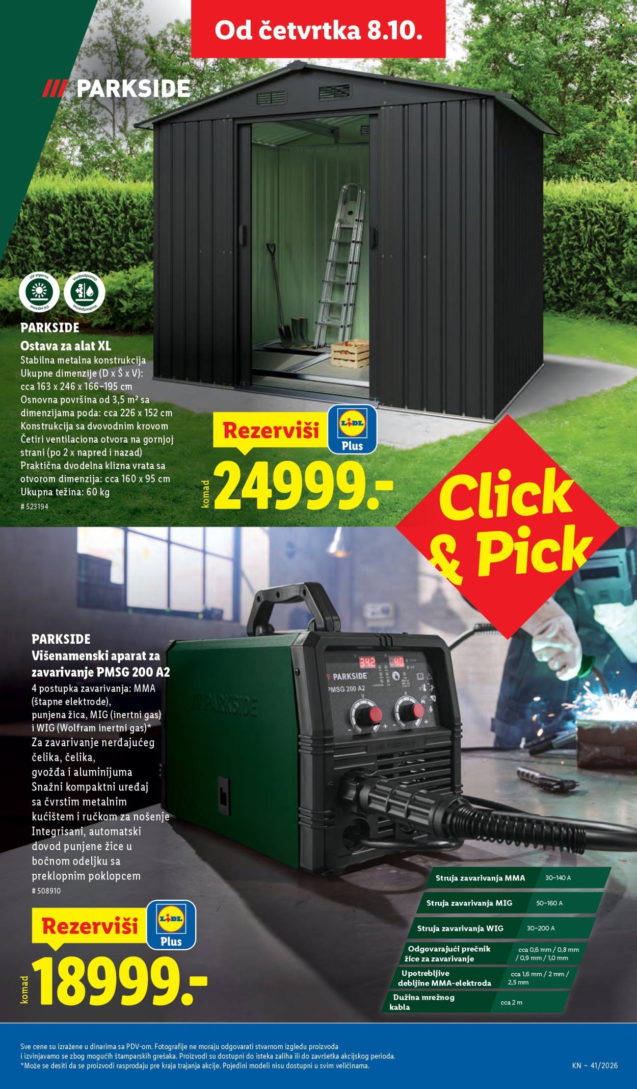 Lidl katalog - 08.10.2026 - 14.10.2026. Stranica 85