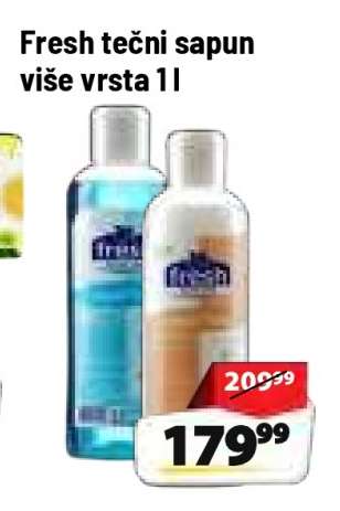 Fresh tečni sapun više vrsta 1 l