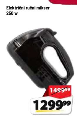 Električni ručni mikser 250 w