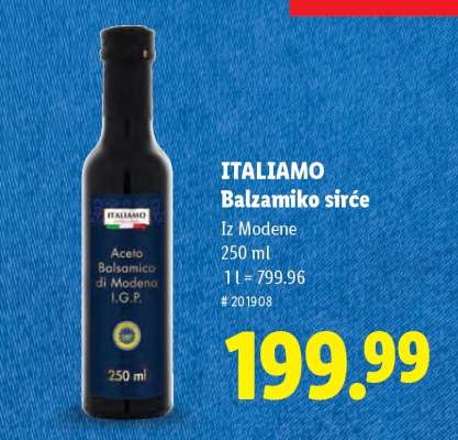 Italiamo Balzamiko sirće