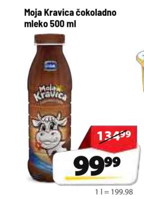 Moja Kravica čokoladno mleko 500 ml