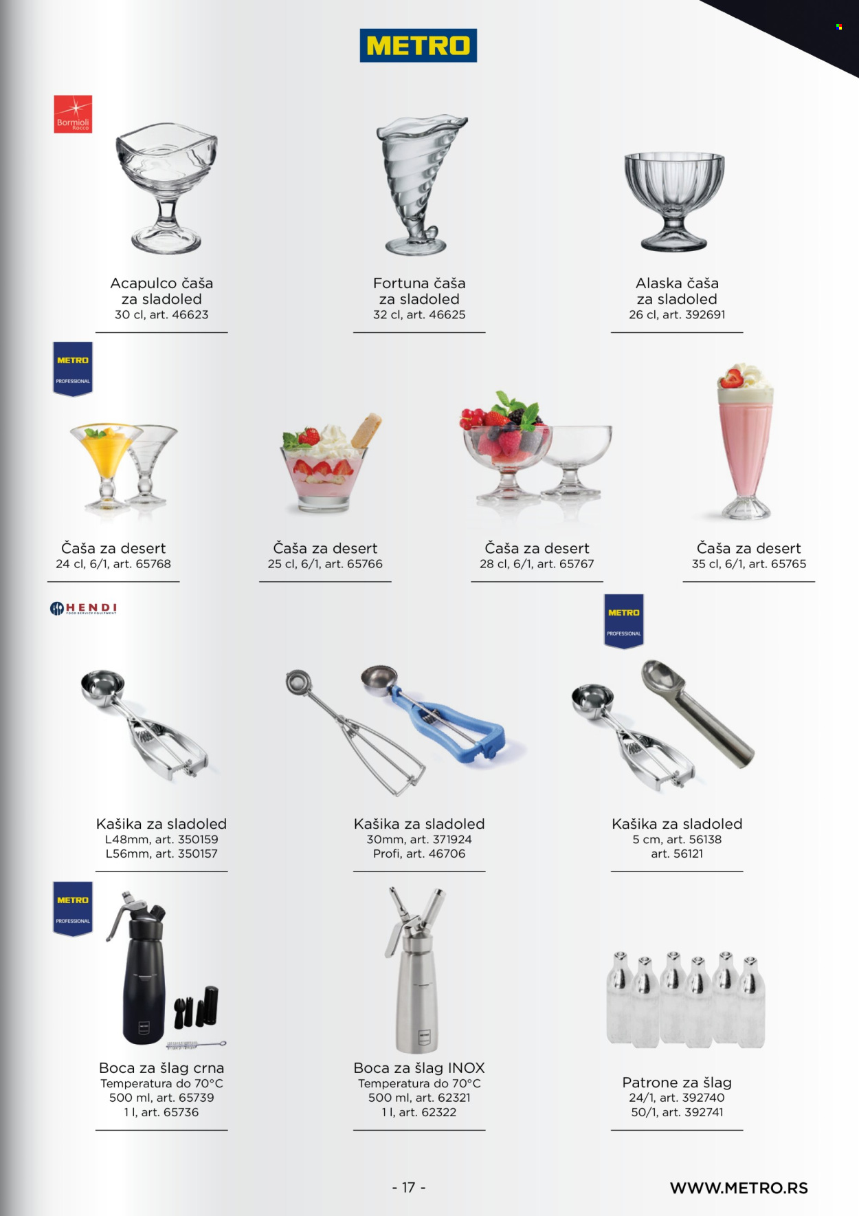 Metro katalog. Stranica 17