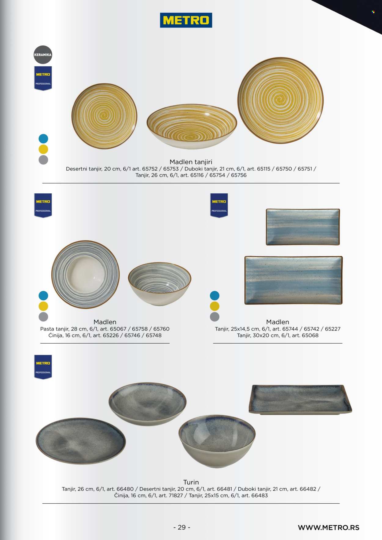 Metro katalog. Stranica 29