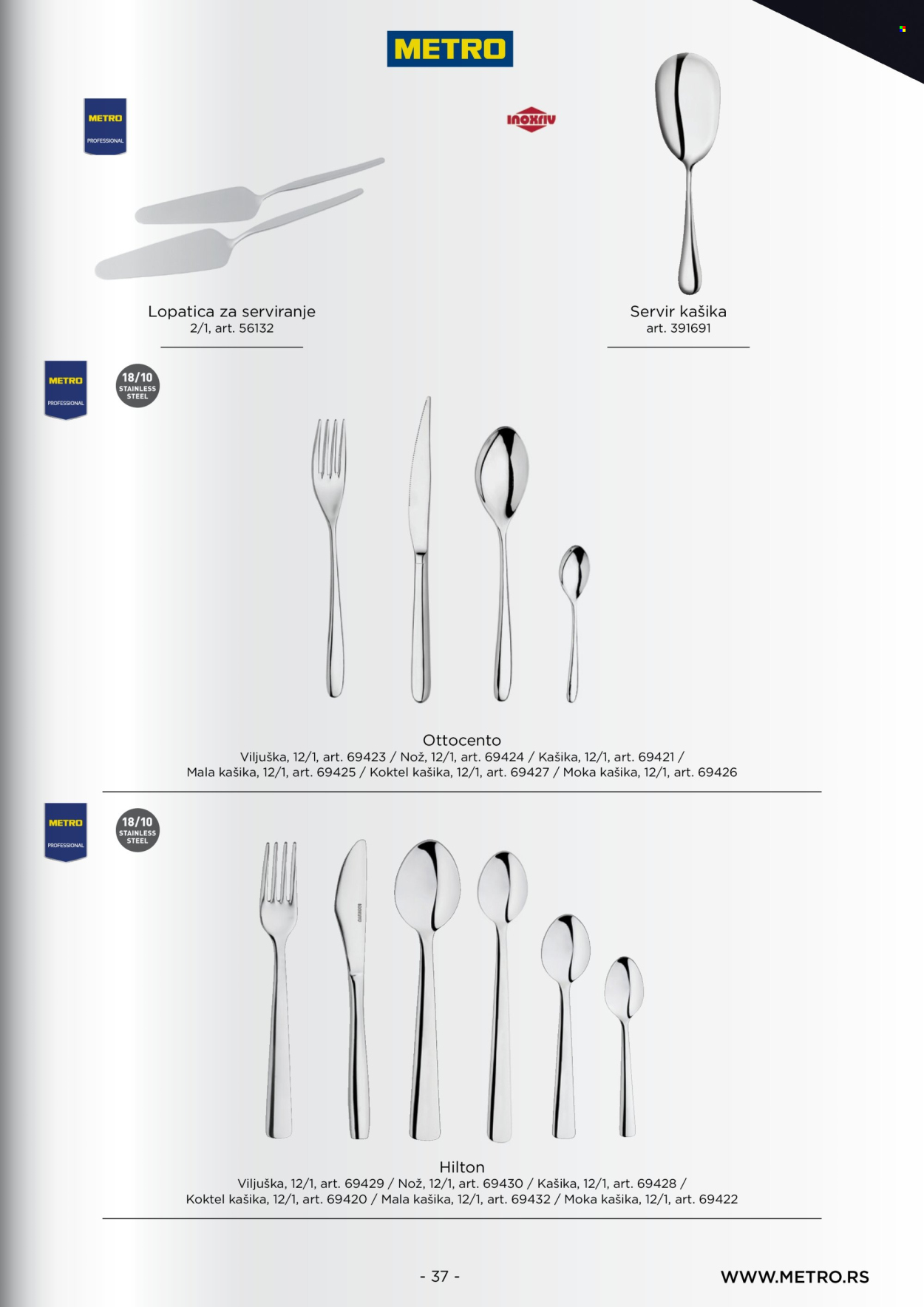 Metro katalog. Stranica 37